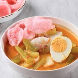 Lontong Sayur Telur Bulat