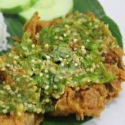 Ayam Geprek Korek Tanpa Nasi