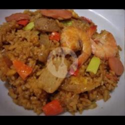 Nasi Goreng Sefood   Sayuran   Udang   Bkso   Sosis Lev 1-10