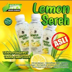 Lemon Sereh Selasih ( Dingin )