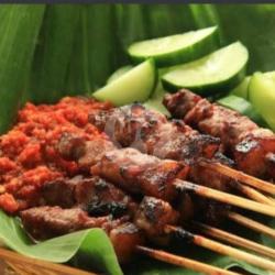 Lalapan   Sate Daging   Kulit