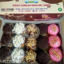 Donat Kentang Bomboloni Aneka Toping Isi 15