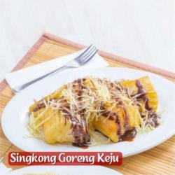 Singkong Goreng Keju