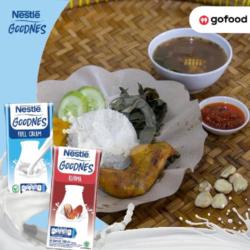 Paket Ayam Goreng   Sayur Asem    Free 1 Susu Nestle Goodnes    Free 1 Susu Nestle Goodnes