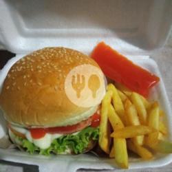 Burger Dan Kentang Goreng