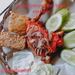 Ayam Penyet Teri Tahu Tempe