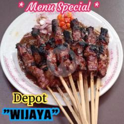 Sate Daging Kambing Campur   Lemak