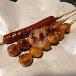 Sate Bakso / Pentol Bakar