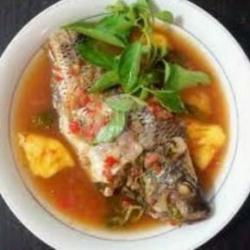 1porsi Nasi Pindang Ikan Nila