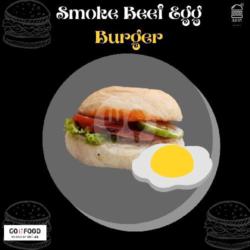 Smoke Beef Egg Burger