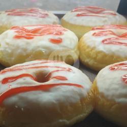 3 Donat Vanila Strowbery