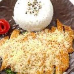 Hot Spicy Chicken Katsu Keju Mozarella