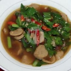 Tumis Sawi Bakso Sapi