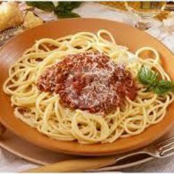 Spaghetti Cheese Bolognese