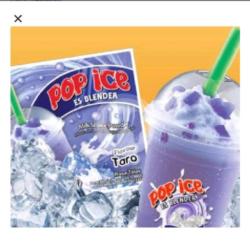 Pop Ice Flavour Taro / Rasa Talas