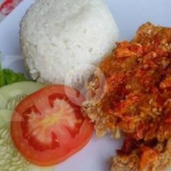 Nasi Ayam Geprek Sambal Bawang