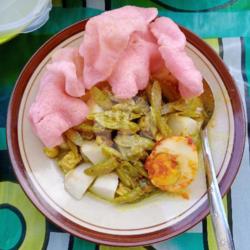 Ketupat Sayur Buncis   Telur