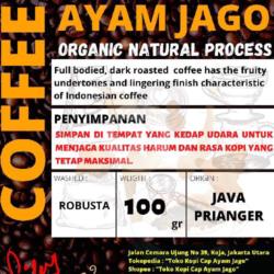 Kopi Robusta Java Prianger 100 Gram