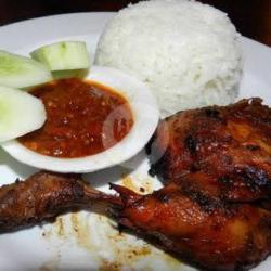 Nasi   Ayam Bakar   Sambal Super   Lalapan