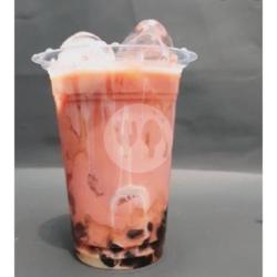 Boba Red Velved Fresh Milk(l)