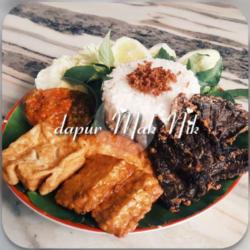 Nasi Paru   Sambel Pencit