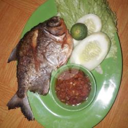 Pecel Bawal   Nasi