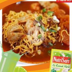 Paket 5 Seblak Indomie Kare Cuanki Somay Telor Bakso Es Kuwud Nifis