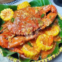 Kepiting Telur Saus Padang