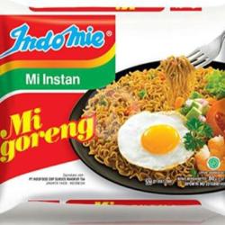 Indomie Goreng Telor Dengan Irisan Cabai