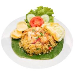 Nasi Goreng Telor Dadar   Pete