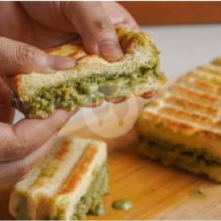 Roti Bakar Sultan Greentea Crunchy