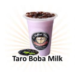 Taro Boba Milk Large