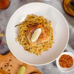 Pan Fried Dory With Lime Leaves Pasta