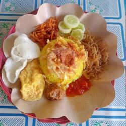 Nasi Kuning Standar Tahu