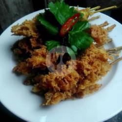 Sate Kulit Goreng Kremes