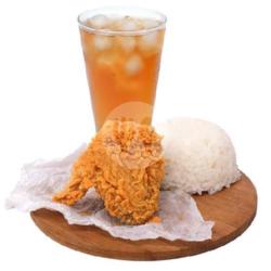 Nasi Sayap Crispy