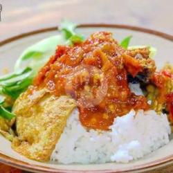 Nasi Telur Penyet Sambal Lamongan