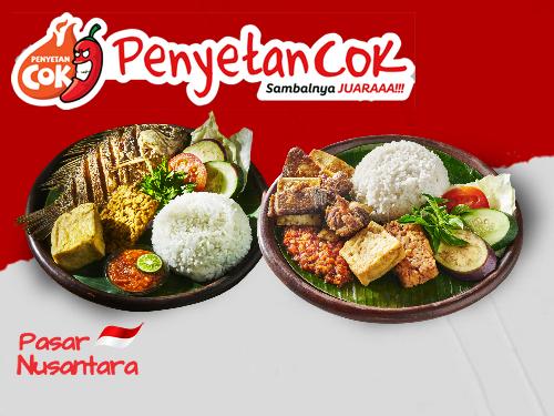 Penyetan Cok, Pasar Nusantara Sarinah