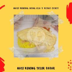 Nasi Kuning Telor Dadar