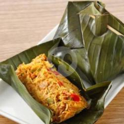 Botok Tahu Tempe Teri Kemangi Lamtoro