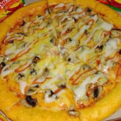 Jamur Keju Pizza