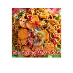 Mie Goreng Bakso Sosis