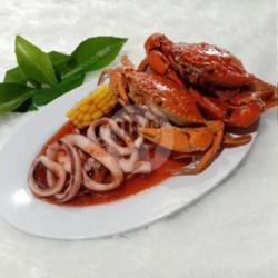 Kepiting Cumi Asam Manis