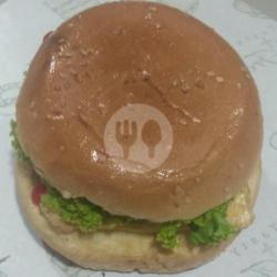 Burger Telor Keju Sosis