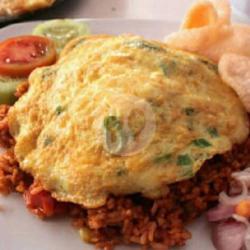 Nasi Ruwet Telur Dadar/ceplok