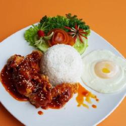 Nasi Ayam Korea