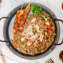 Cauliflower Shirataki Fried Rice (400 Kalori)