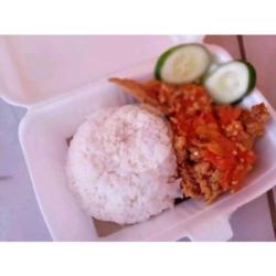 Ayam Gemprek Sambal Terasi