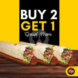 Buy 2 Get 1 ( Kebab Telur Cheese Jumbo )