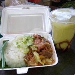 Nasi Gila  Jus Buah Bebas Pilih Rasa